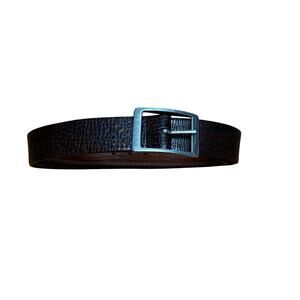 Martin Dingman | textured black/brown belt | Size 36